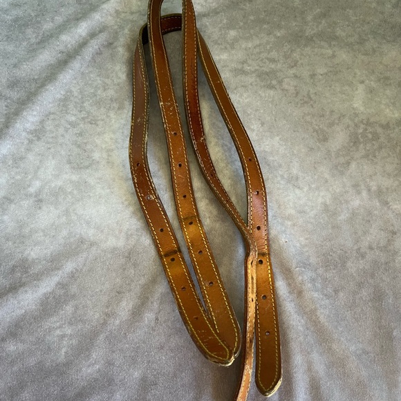 Louis Vuitton 32” Vachetta Replacement Adjustable Straps Bucket Bag b22 - Picture 1 of 10